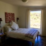 Main room with double bed 
